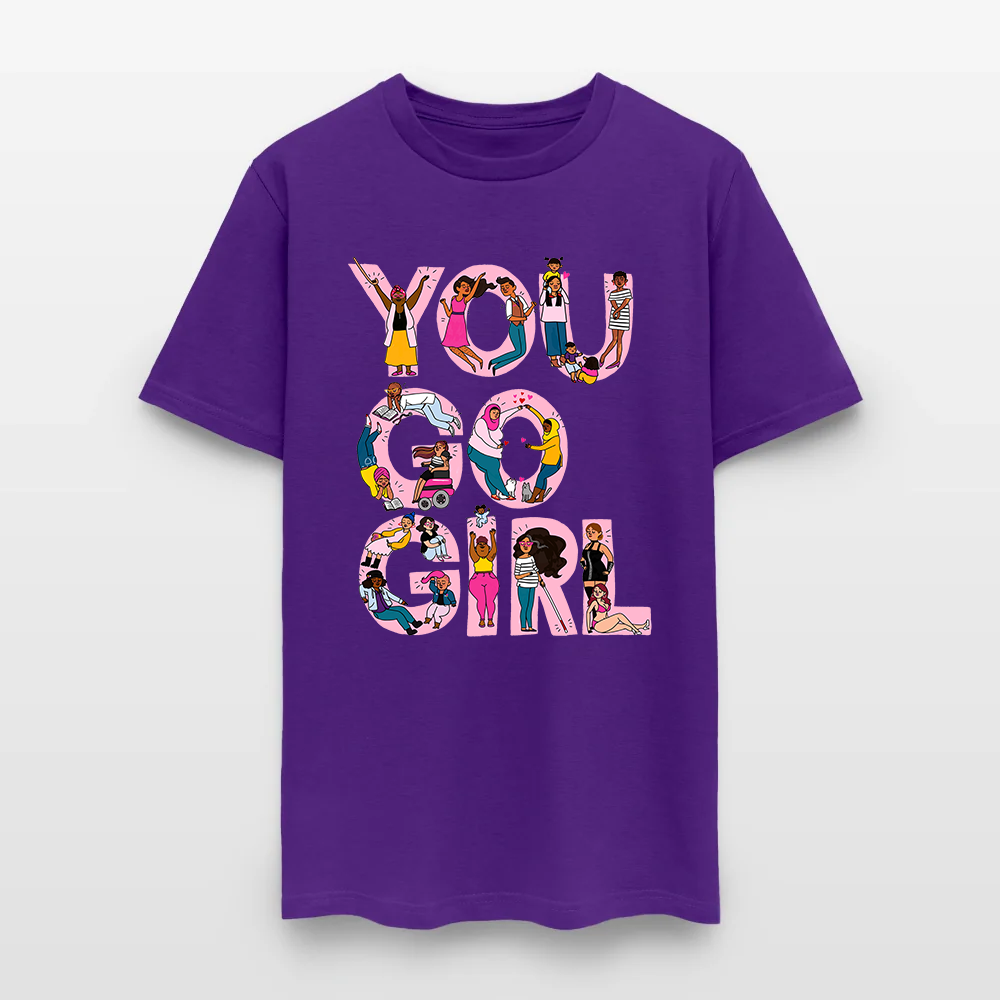 You Go Girl Black Queen T-Shirt