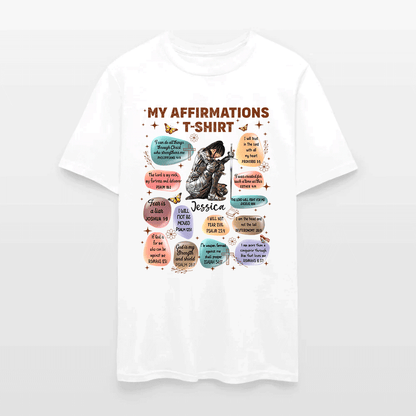 Personalized Warrior of God Bible Verse Affirmation I Can Do All Things Through Christ T-Shirt