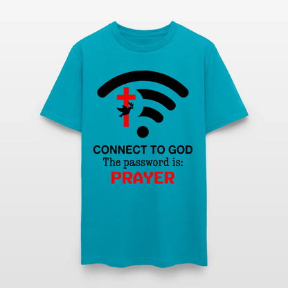 Connect to God the Password Is Prayer T-Shirt