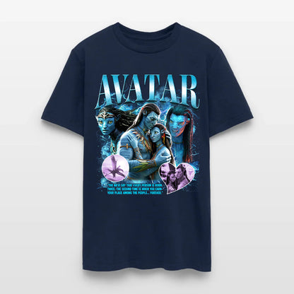Avatar Jake Sully and Neytiri The Na'vi Say That Every Person Is Born Twice T-Shirt