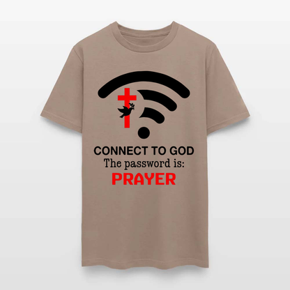 Connect to God the Password Is Prayer T-Shirt