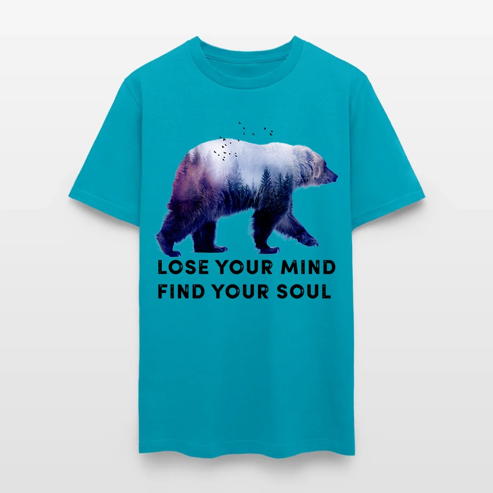 Bear Camping Lose Your Mind Find Your Soul T-Shirt