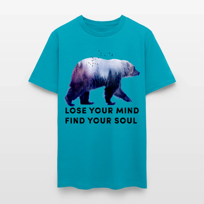Bear Camping Lose Your Mind Find Your Soul T-Shirt