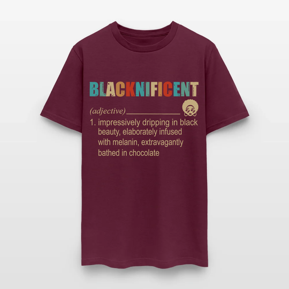 Blacknificent Black Beauty Chocolate T-Shirt