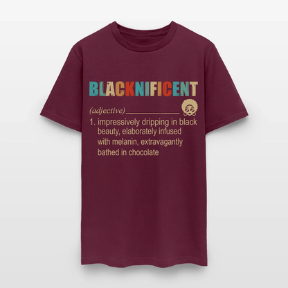 Blacknificent Black Beauty Chocolate T-Shirt