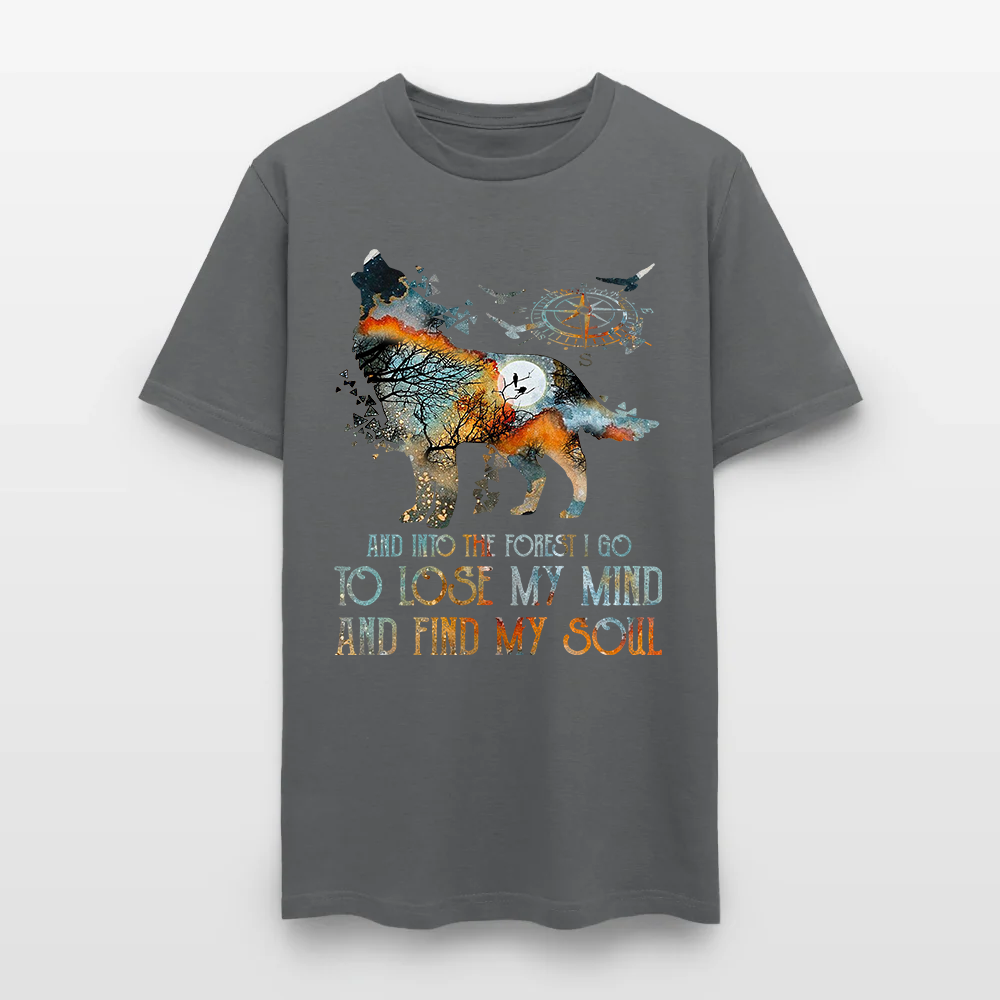 Bear Camping And Into The Forest I Go To Lose My Mind and Find My Soul T-Shirt