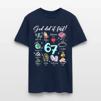 God Did It First 67 Christian Bible T-Shirt