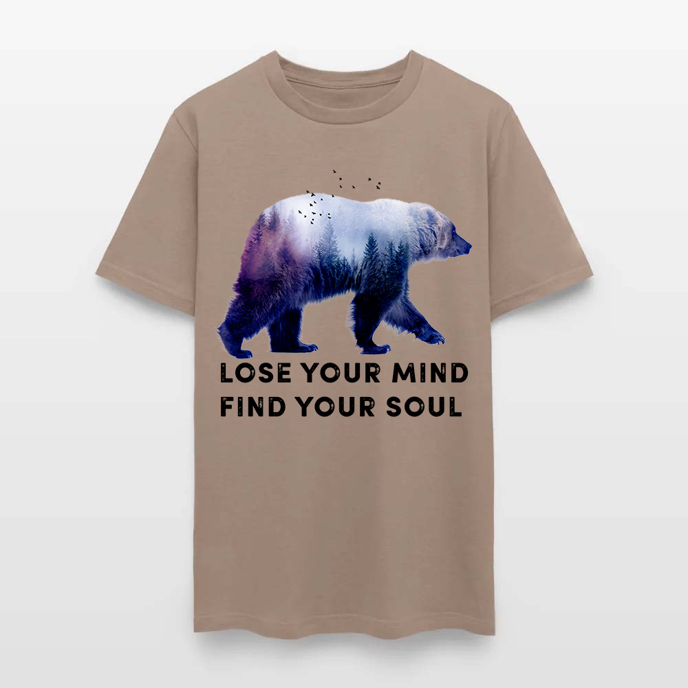 Bear Camping Lose Your Mind Find Your Soul T-Shirt