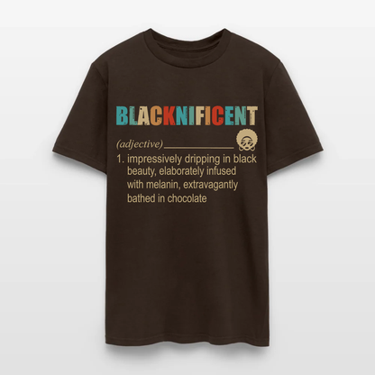 Blacknificent Black Beauty Chocolate T-Shirt