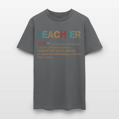 Teacher A Highly Caffeinated Person Obsessed With Pens And Planners An Expert At Multitasking T-Shirt