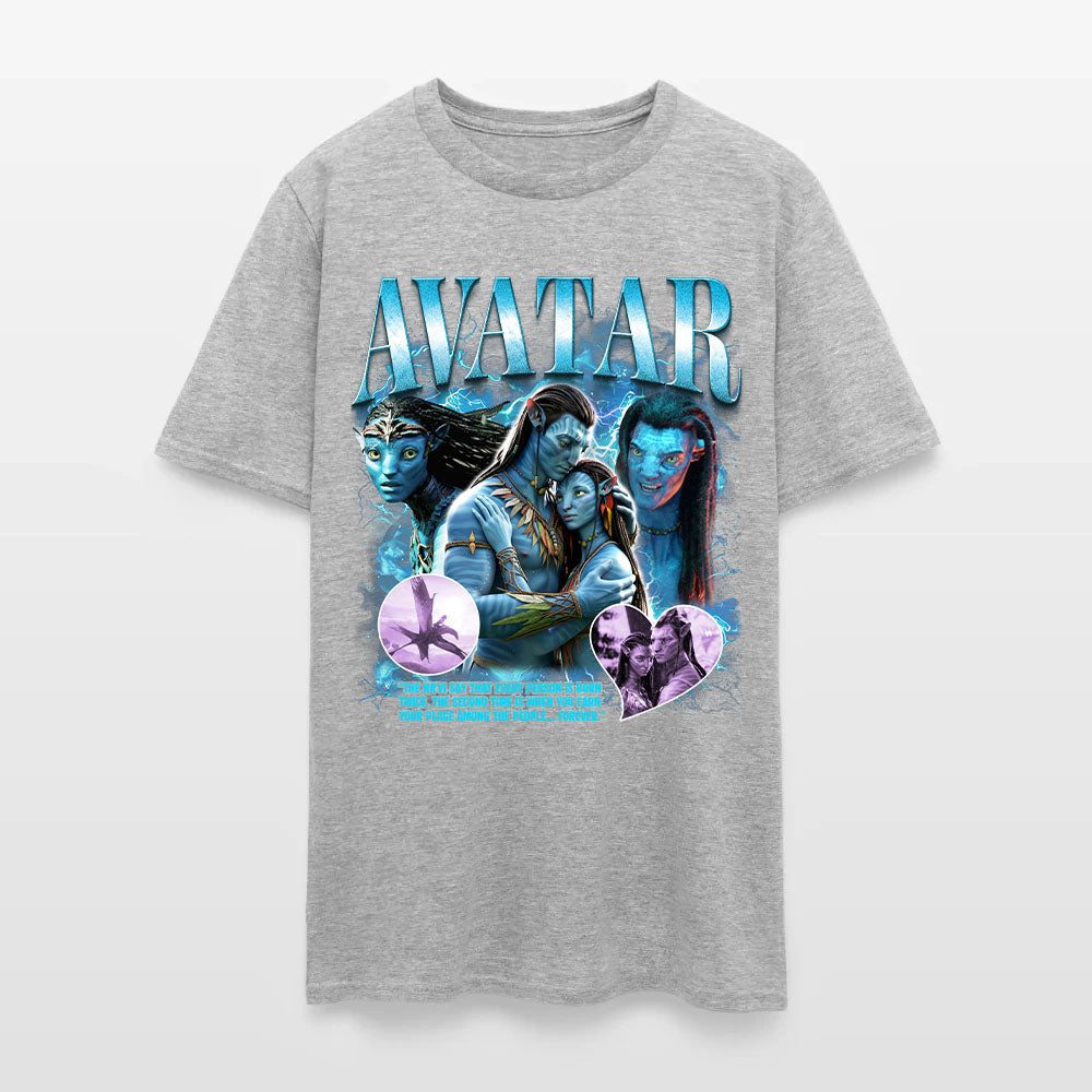 Avatar Jake Sully and Neytiri The Na'vi Say That Every Person Is Born Twice T-Shirt