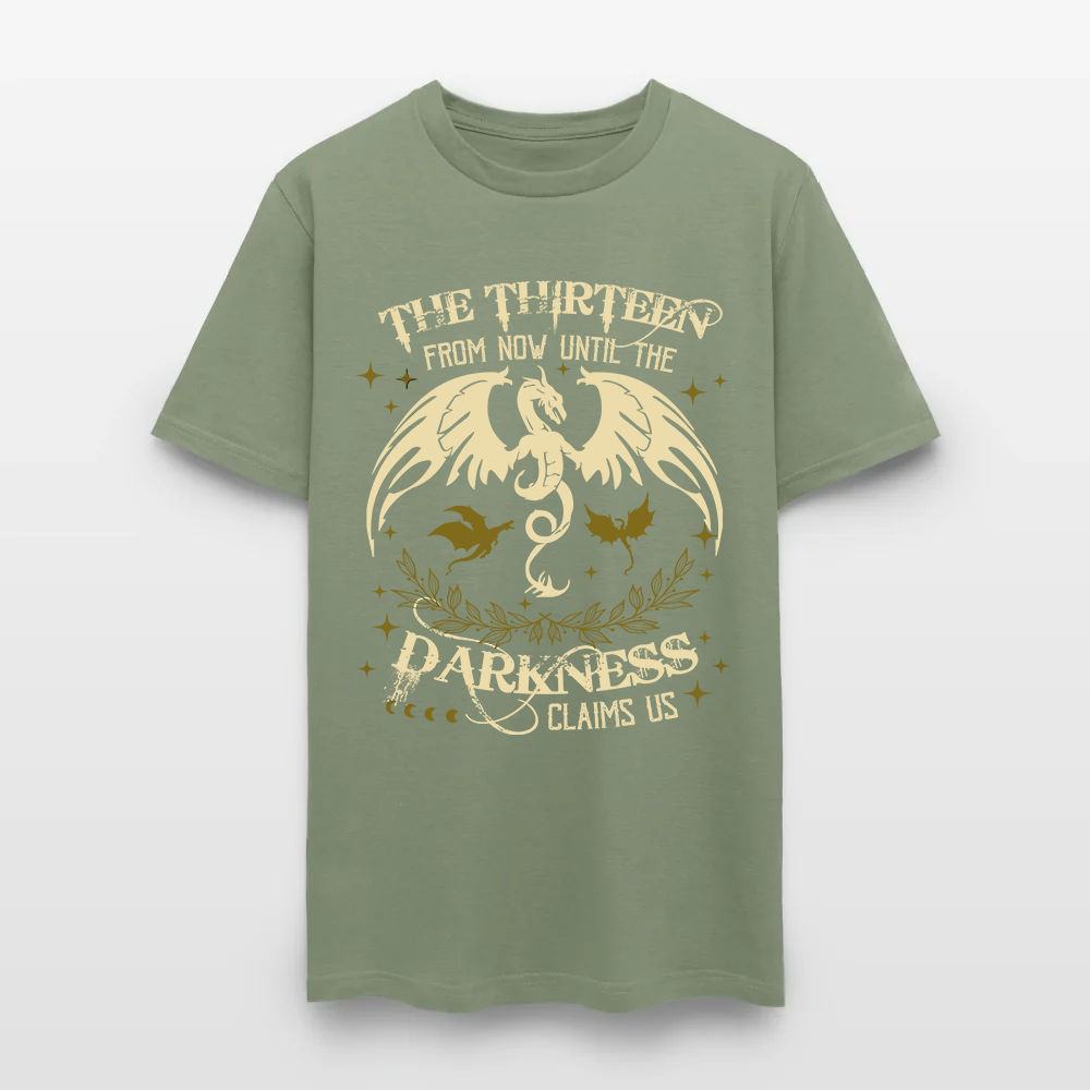 Throne Of Glass The Thirteen From Now Until The Darkness Claims Us T-Shirt