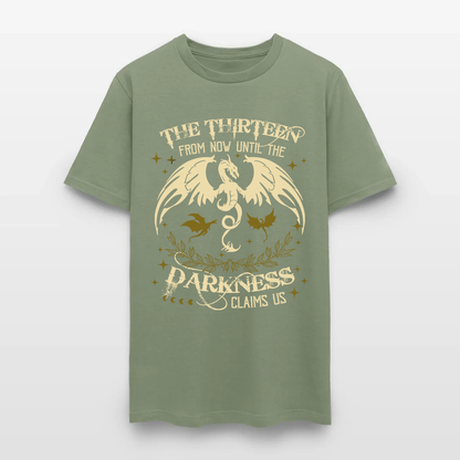 Throne Of Glass The Thirteen From Now Until The Darkness Claims Us T-Shirt
