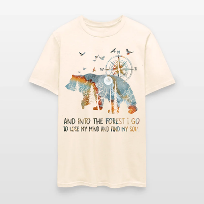 Bear Camping And Into The Forest I Go To Lose My Mind T Shirt