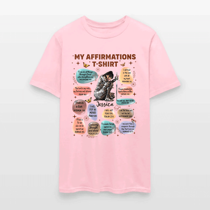 Personalized Warrior of God Bible Verse Affirmation I Can Do All Things Through Christ T-Shirt