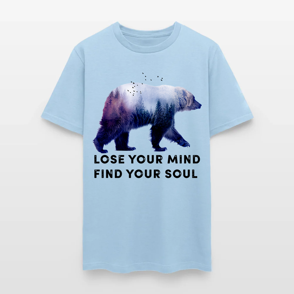 Bear Camping Lose Your Mind Find Your Soul T-Shirt
