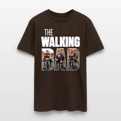 Personalized Photo The Walking Dad T-Shirt