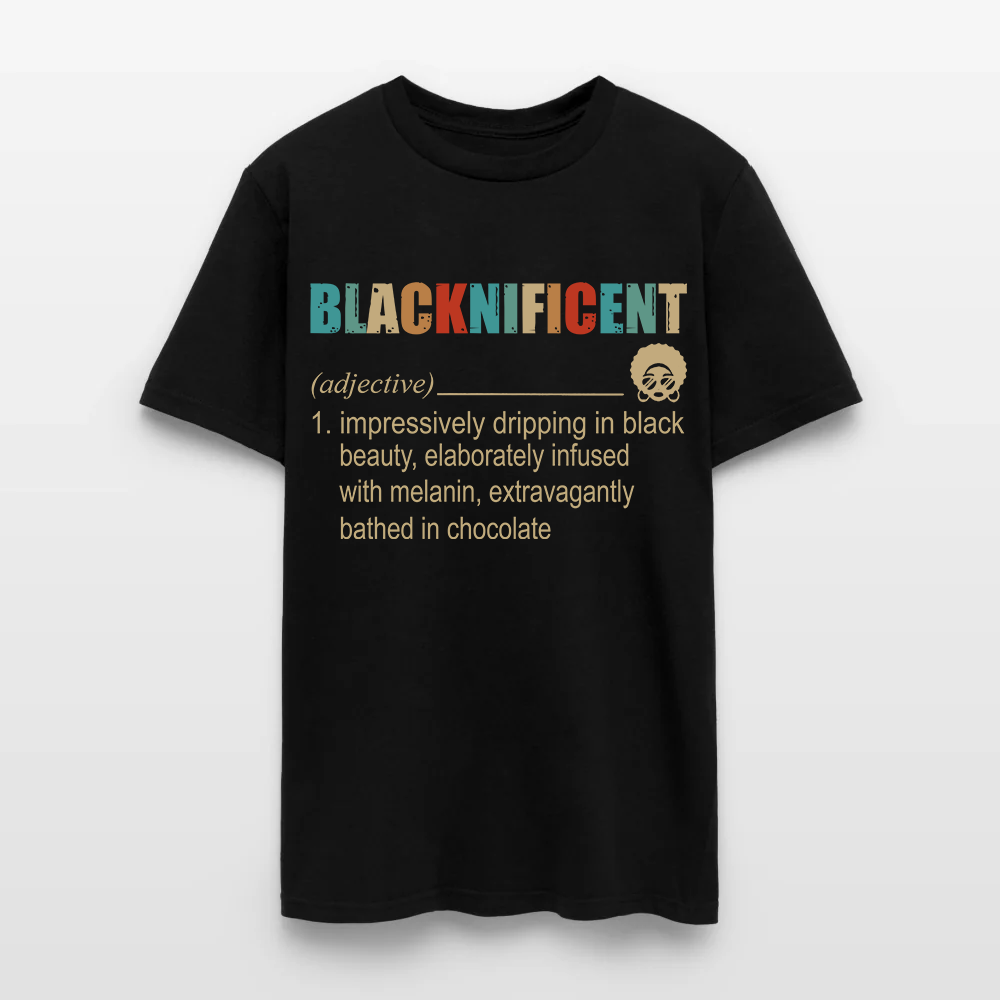 Blacknificent Black Beauty Chocolate T-Shirt