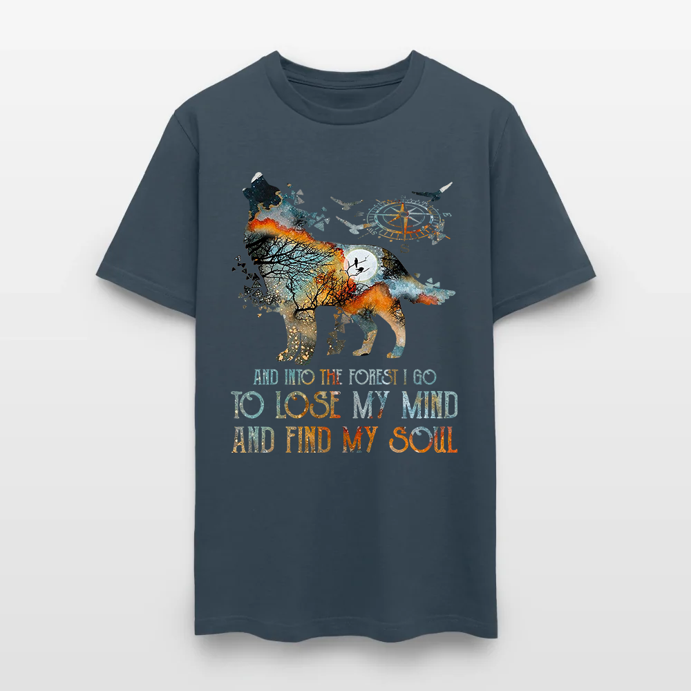 Bear Camping And Into The Forest I Go To Lose My Mind and Find My Soul T-Shirt
