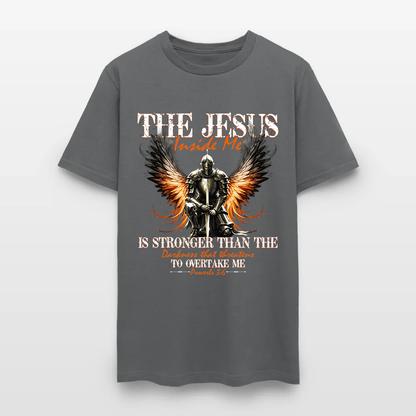 Warrior of God The Jesus Inside Me Proverbs 3:6 - Inspirational Christian T-Shirt
