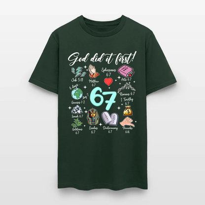 God Did It First 67 Christian Bible T-Shirt