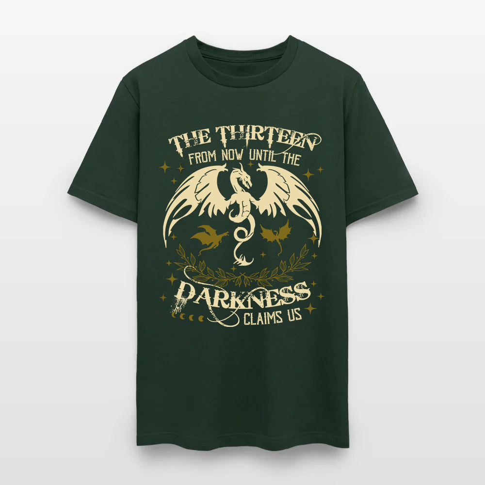 Throne Of Glass The Thirteen From Now Until The Darkness Claims Us T-Shirt