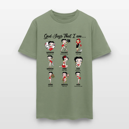 God Says I Am Loved Empowered Strong Unique Protected T-Shirt