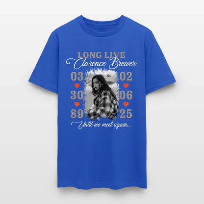 Personalized Memorial Photo Long Live Until We Meet Again T-Shirt