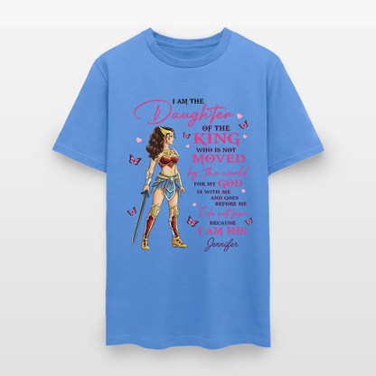 Personalized Wonder Woman Warrior of God I Am the Daughter of the King T-Shirt