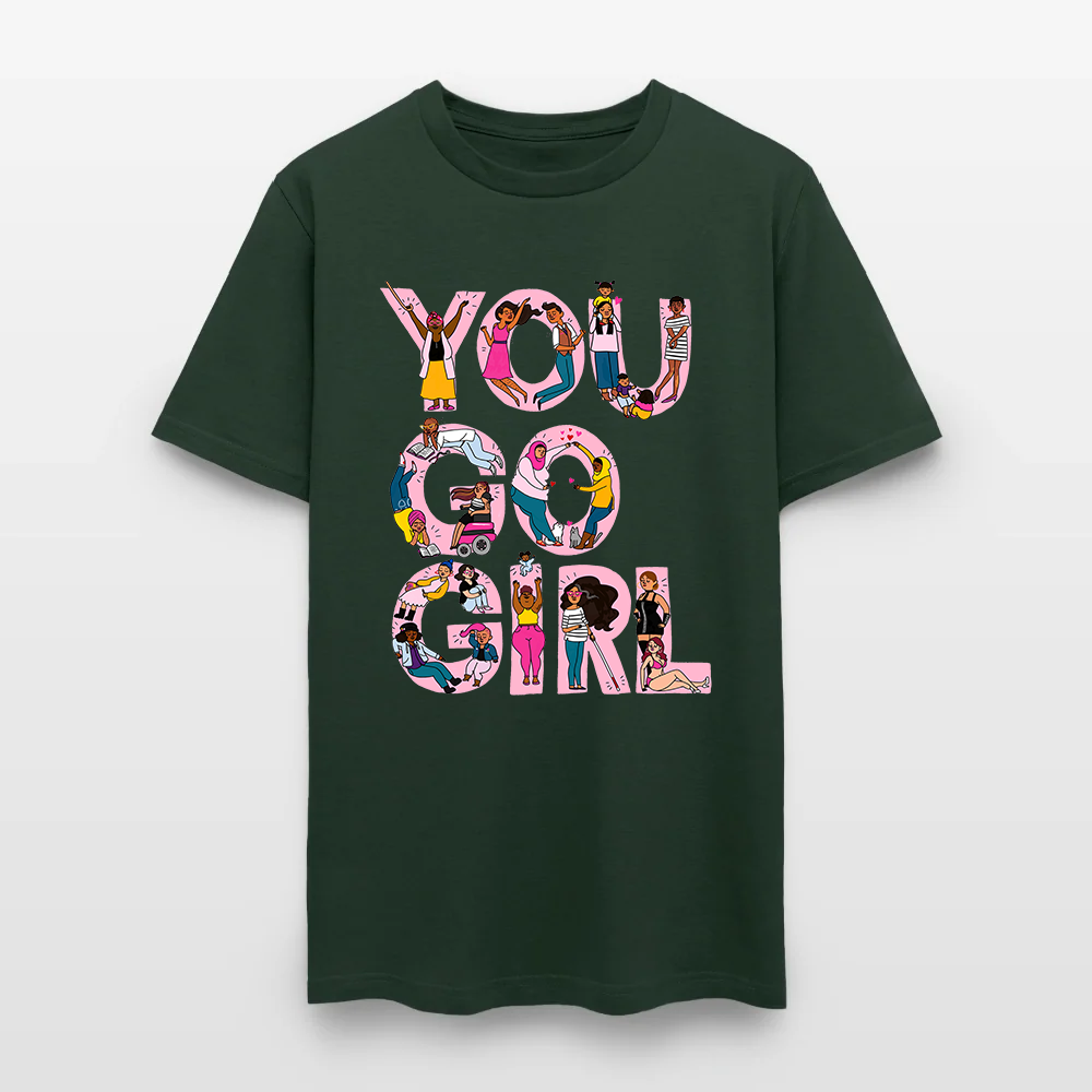 You Go Girl Black Queen T-Shirt