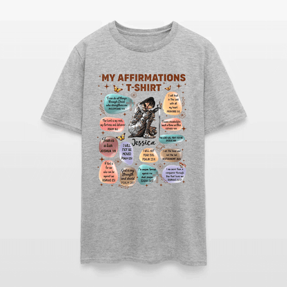 Personalized Warrior of God Bible Verse Affirmation I Can Do All Things Through Christ T-Shirt