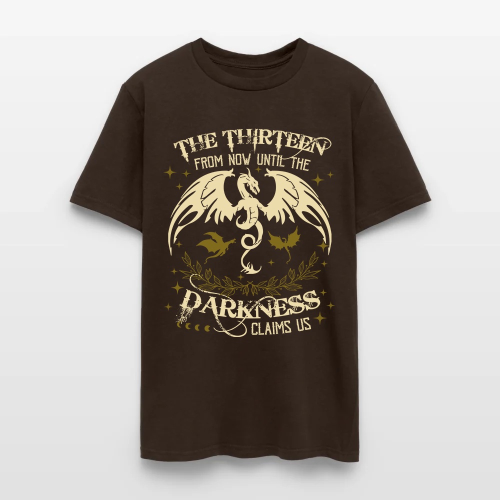 Throne Of Glass The Thirteen From Now Until The Darkness Claims Us T-Shirt