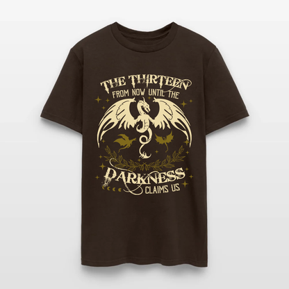 Throne Of Glass The Thirteen From Now Until The Darkness Claims Us T-Shirt