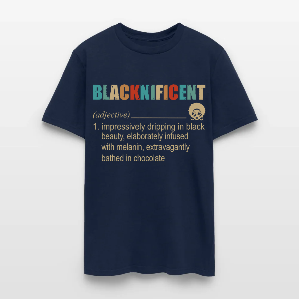 Blacknificent Black Beauty Chocolate T-Shirt