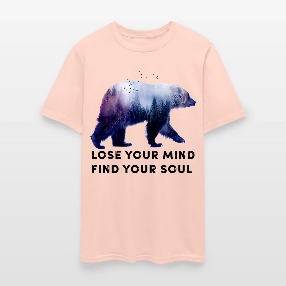 Bear Camping Lose Your Mind Find Your Soul T-Shirt