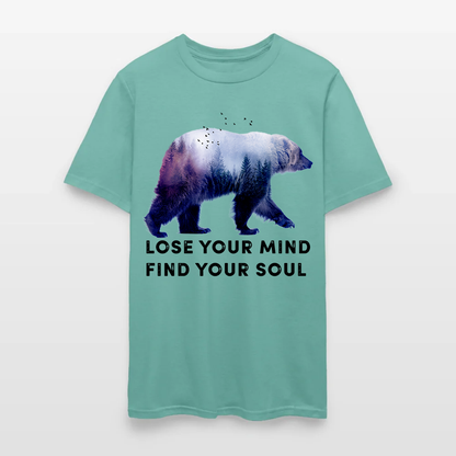 Bear Camping Lose Your Mind Find Your Soul T-Shirt