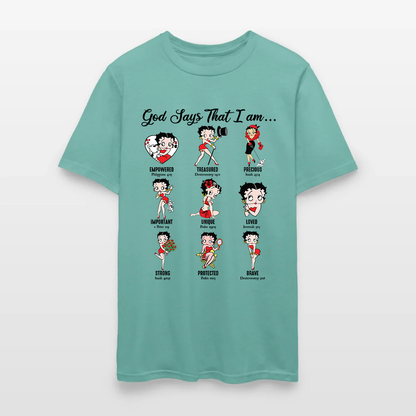 God Says I Am Loved Empowered Strong Unique Protected T-Shirt