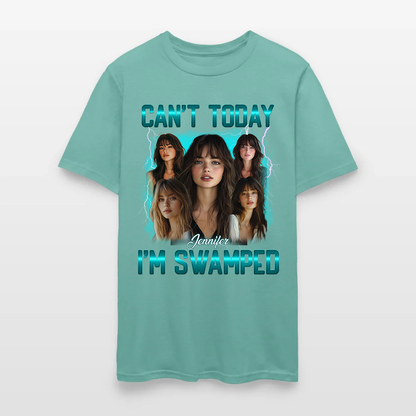 Personalized Photo Can't Today I'm Swamped T-Shirt