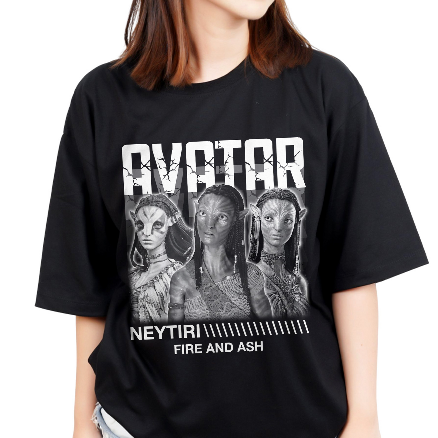 Avatar Neytiri Fire And Ash T-Shirt