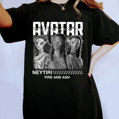 Avatar Neytiri Fire And Ash T-Shirt
