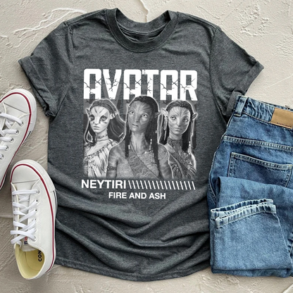 Avatar Neytiri Fire And Ash T-Shirt