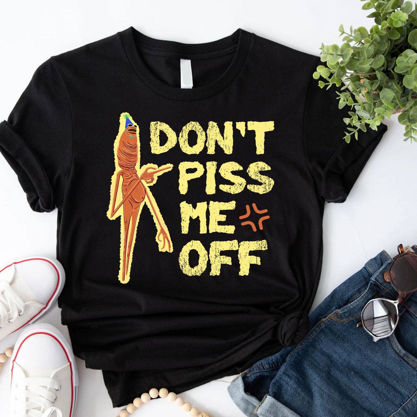 Marcus the Worm Don't Piss Me Off T-Shirt