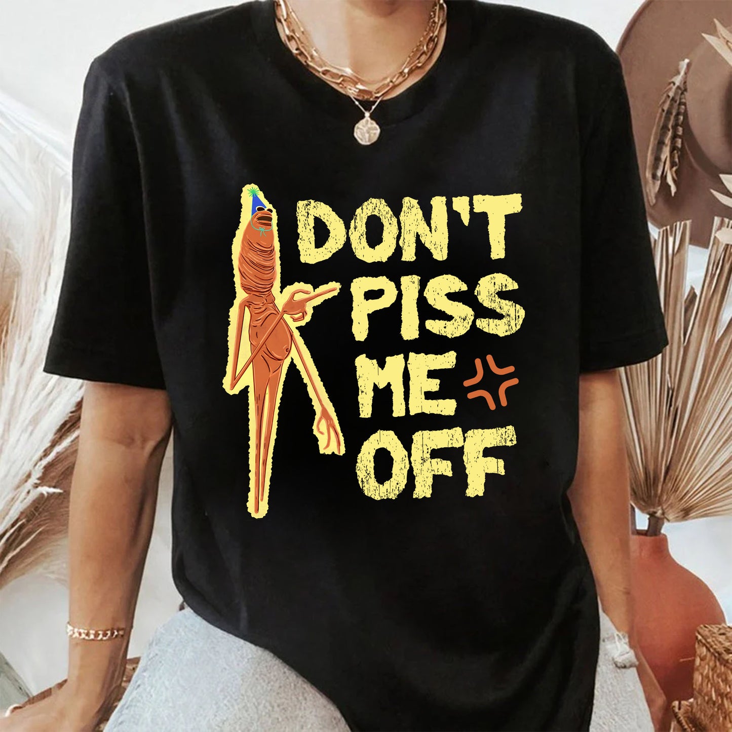 Marcus the Worm Don't Piss Me Off T-Shirt