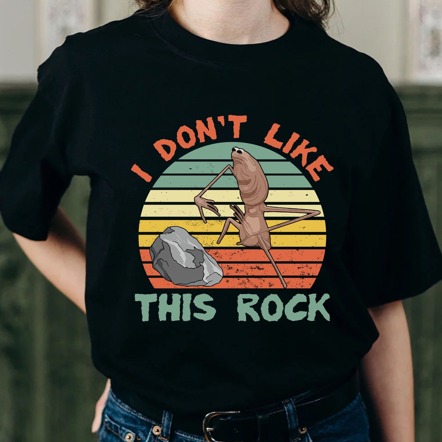 Marcus the Worm I Don't Like This Rock T-Shirt