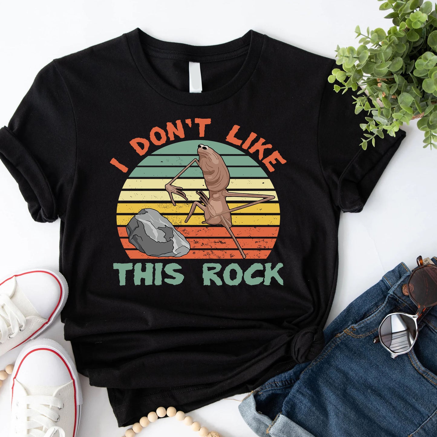 Marcus the Worm I Don't Like This Rock T-Shirt