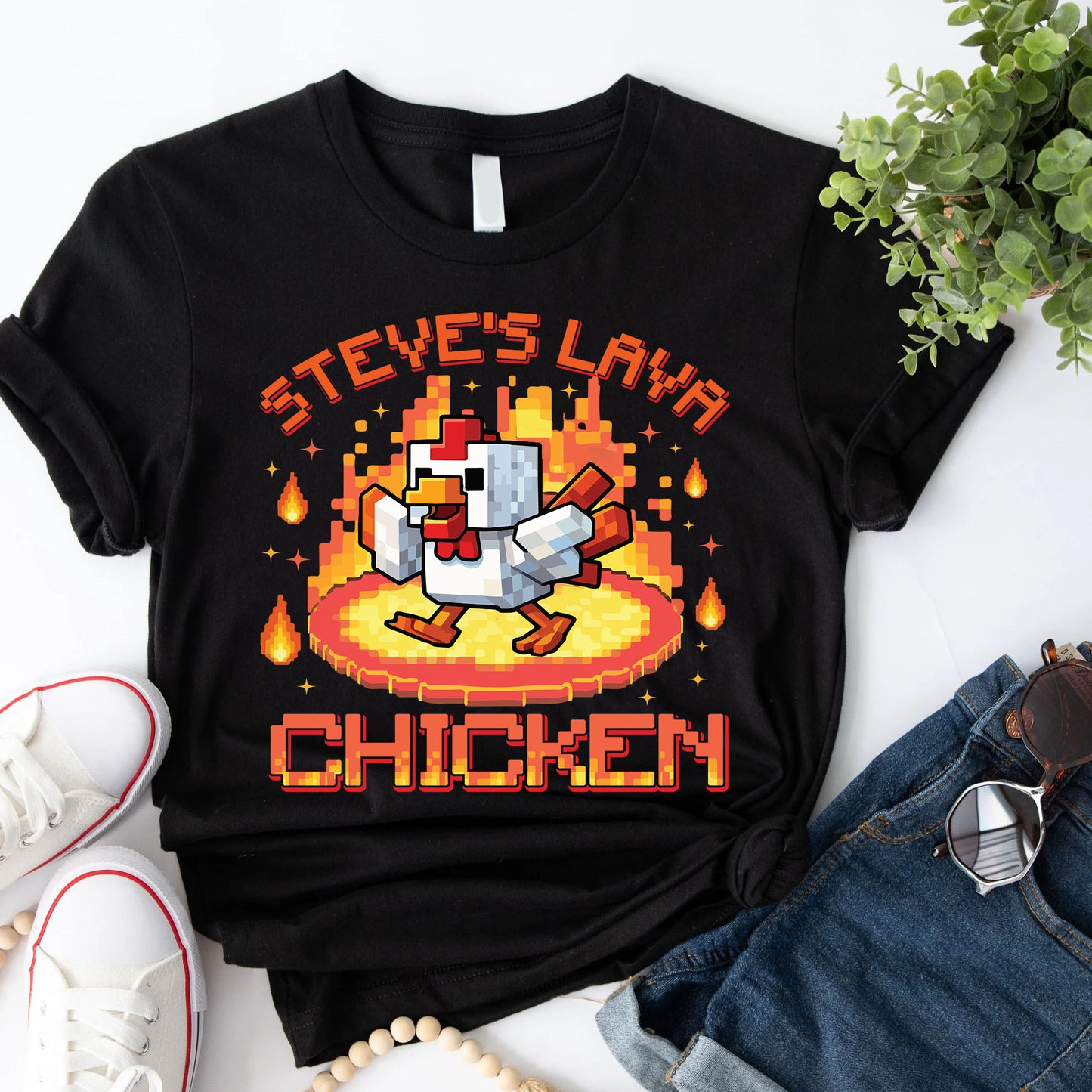 Steve's Lava Chicken Restaurant T-Shirt