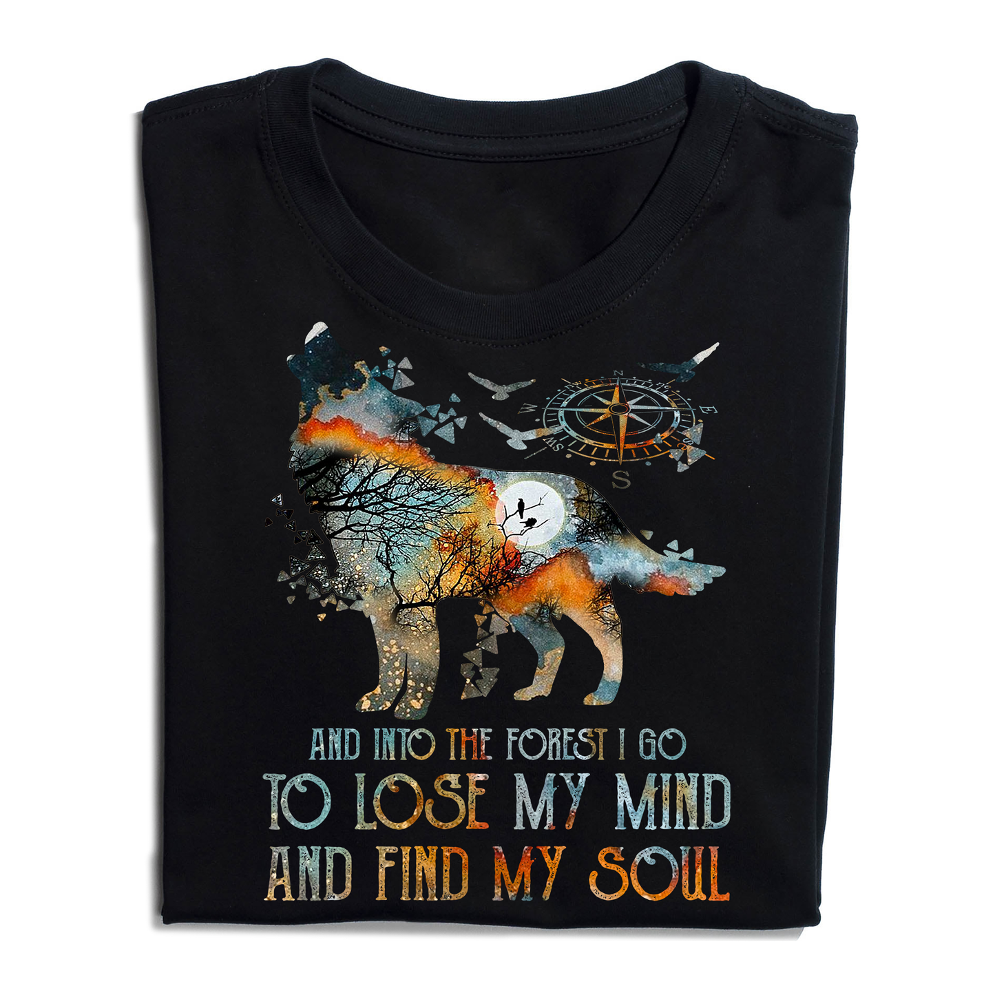 Bear Camping And Into The Forest I Go To Lose My Mind and Find My Soul T-Shirt
